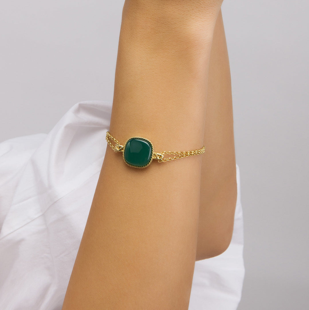 Deep Green Sea Bracelet