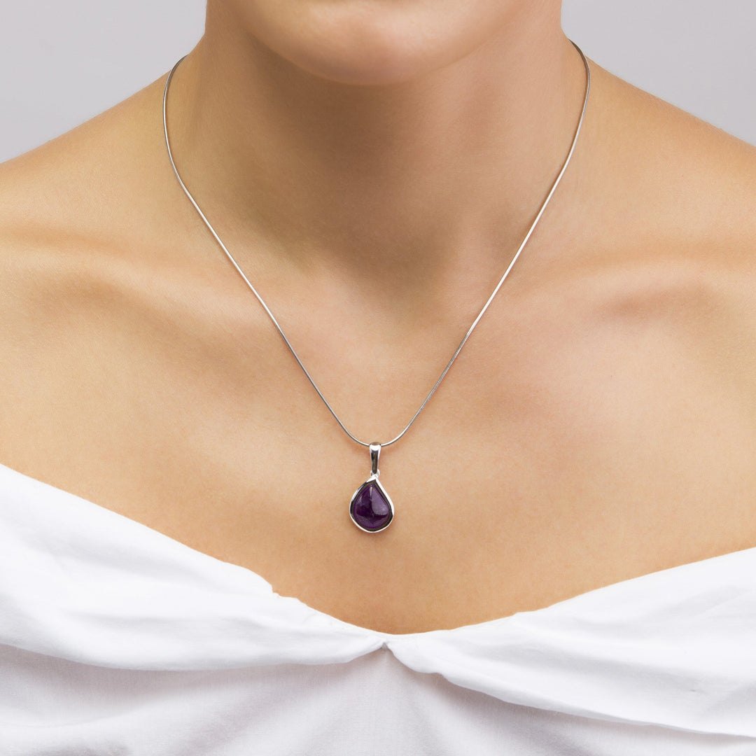 Morning Dew Purple Pendant