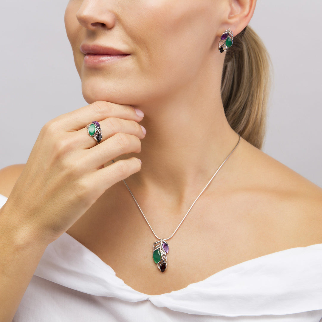 Spring Leaves Pendant