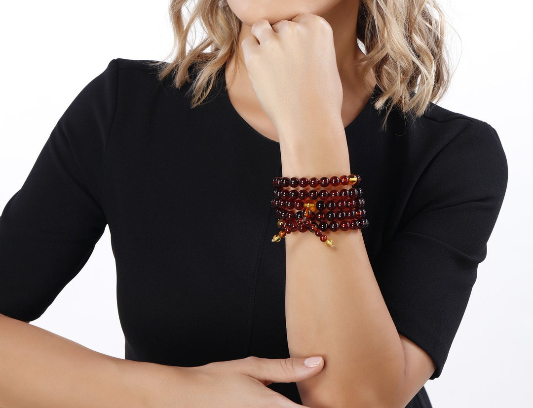 Mala Cherry Amber