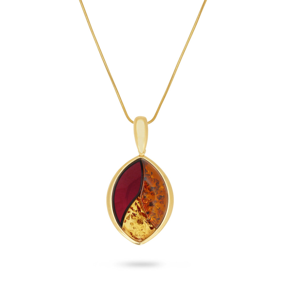 Pendentif Feuille Tombante