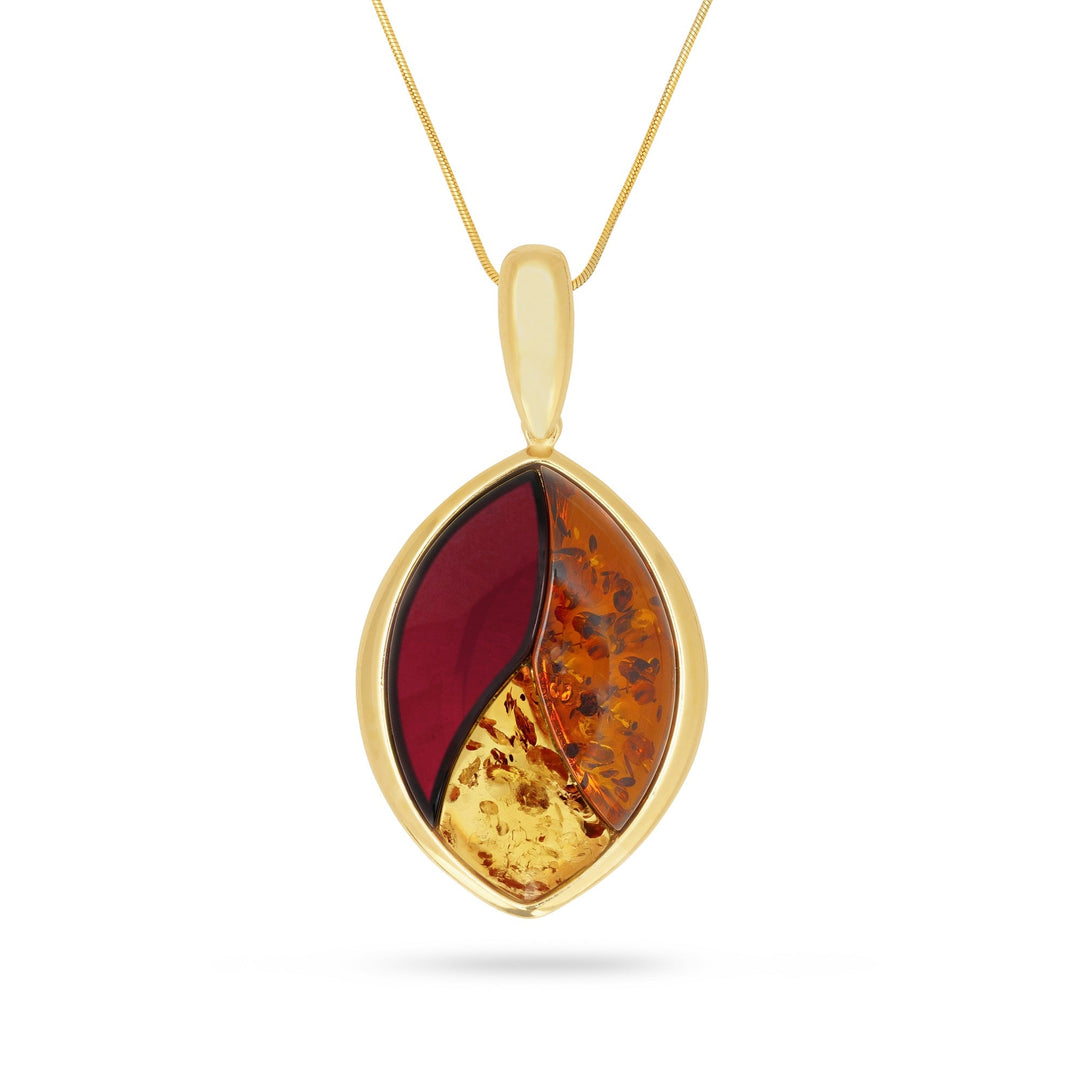 Pendentif Feuille Tombante