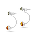 Charger l'image dans la galerie, Boucles d'oreilles Silver Arch Honey