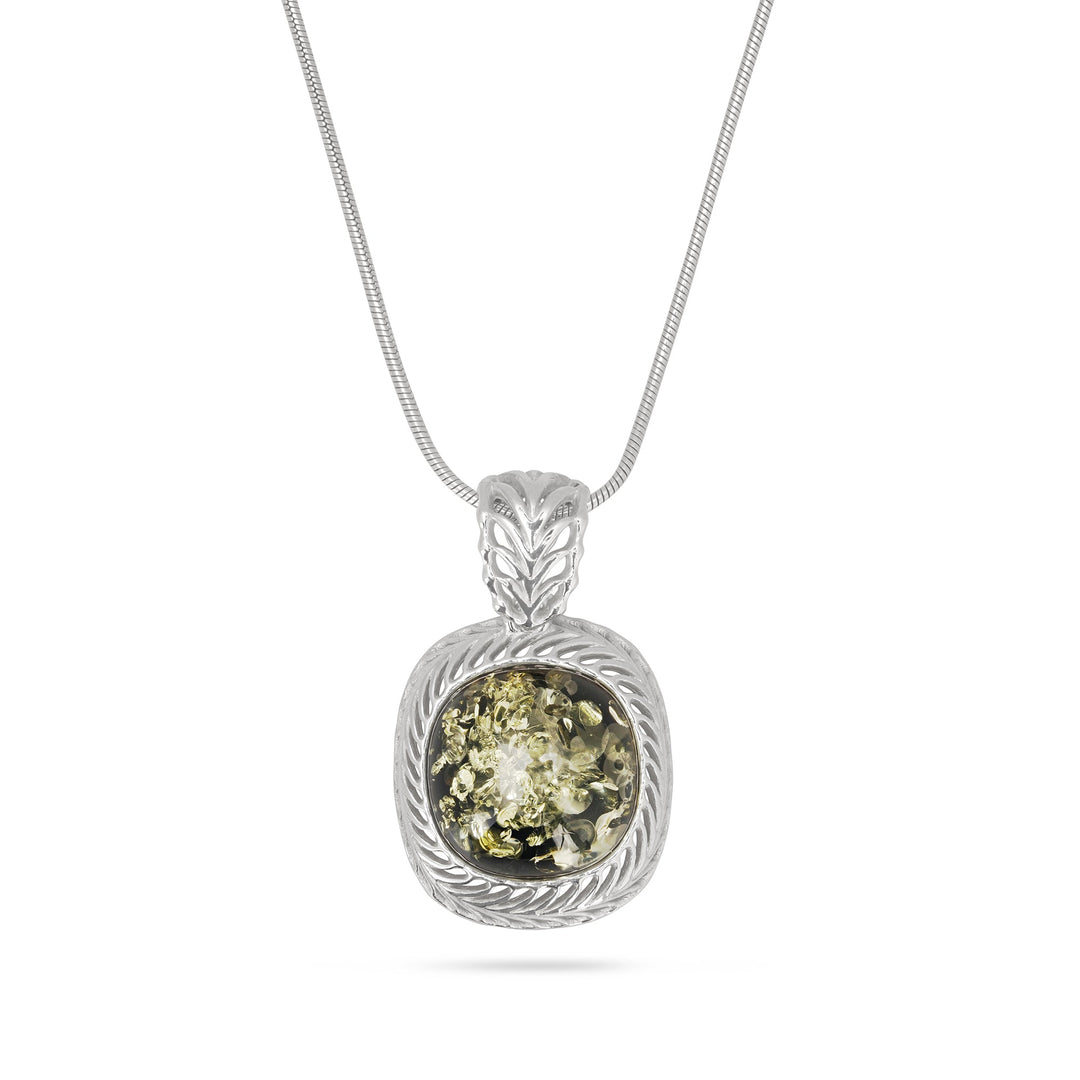 Lady of the Forest Square Pendant