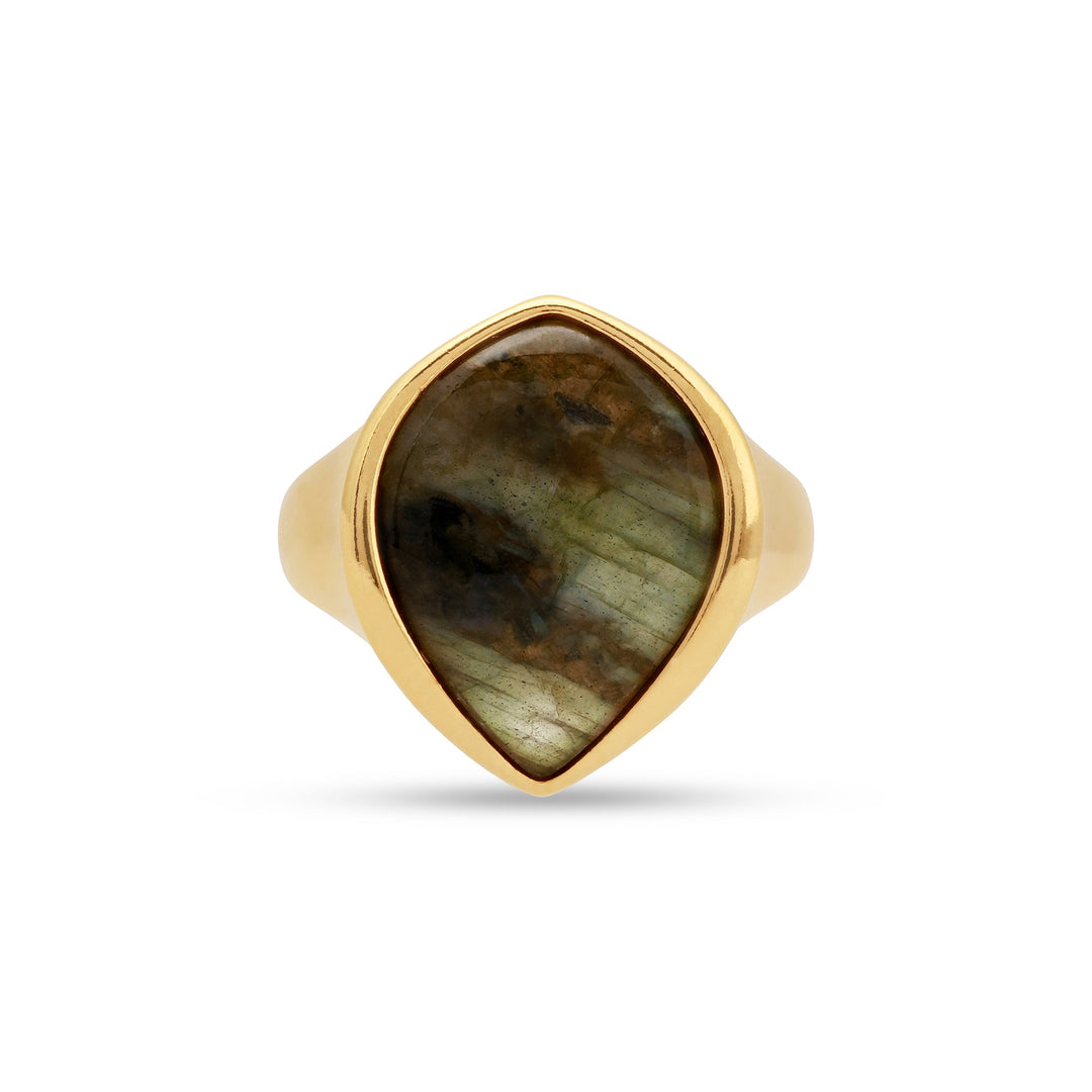 Falcon Eye Hazy Grey Ring