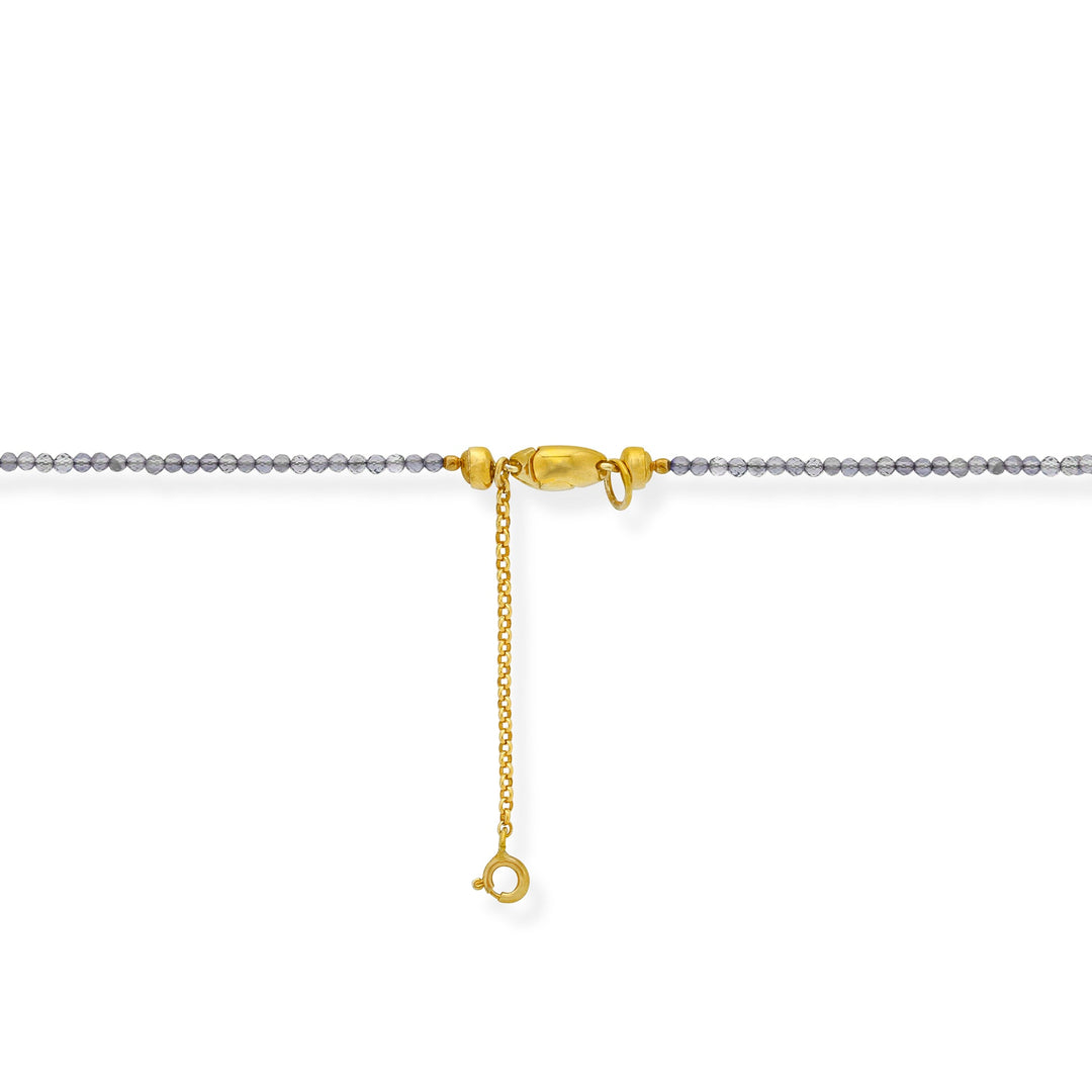Edens Circle, White Amber Necklace