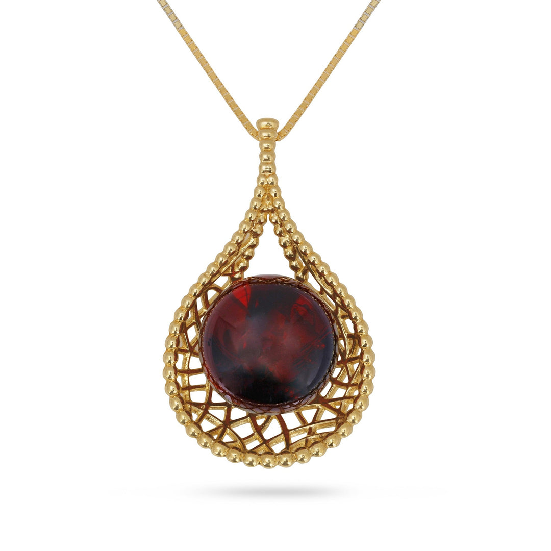 Lady of Cherry Pendant