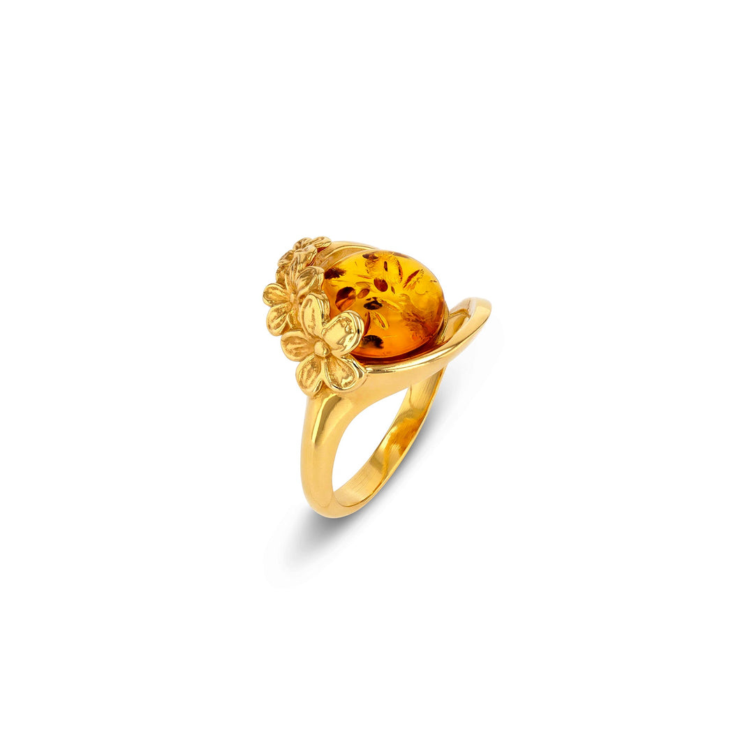 Flower Garland Honey Ring