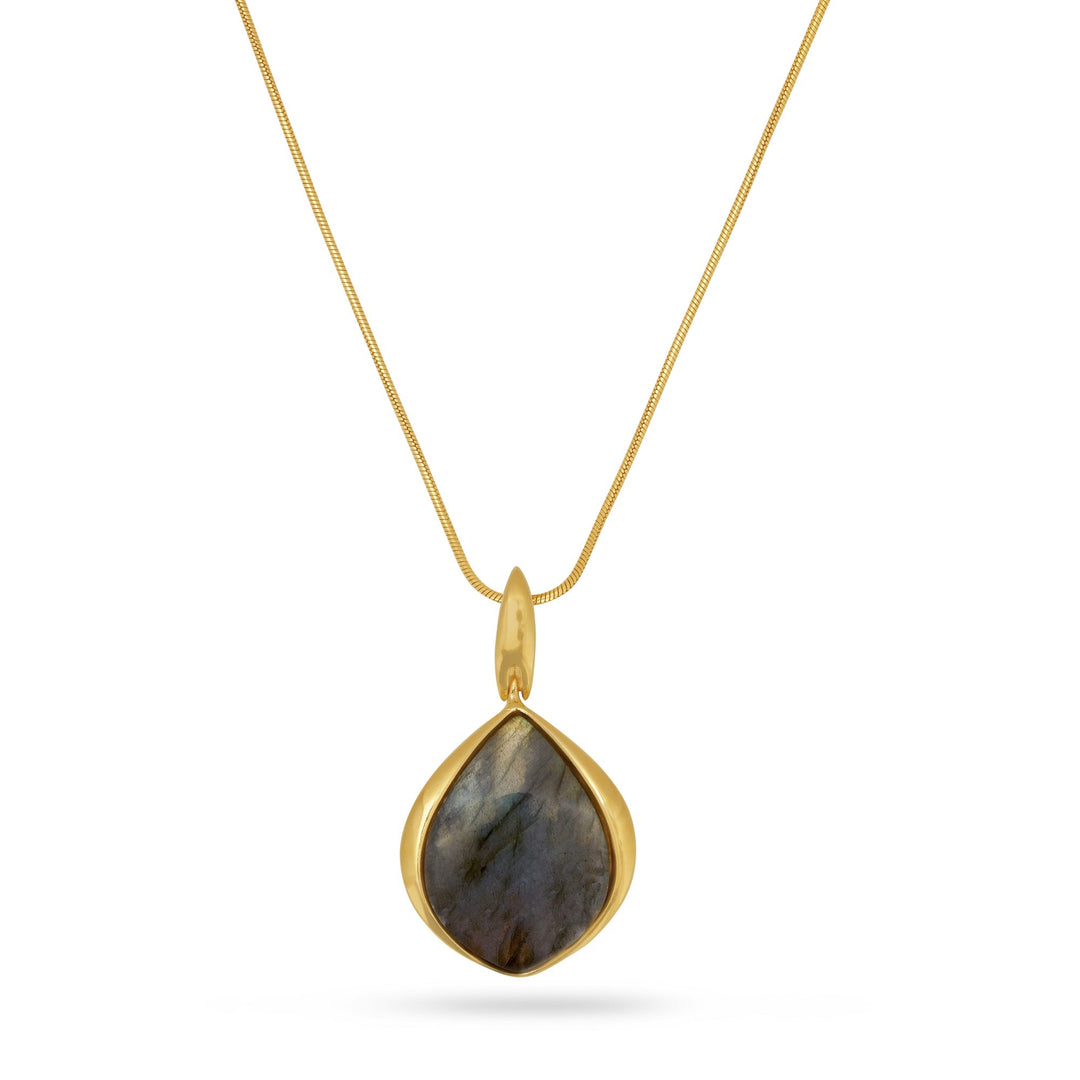 Falcon Eye Hazy Grey Pendant
