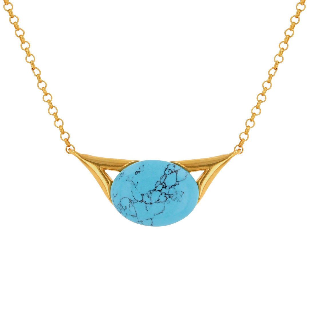 Eye of Turquoise Necklace