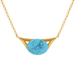 Load image into Gallery viewer, Eye of Turquoise Necklace