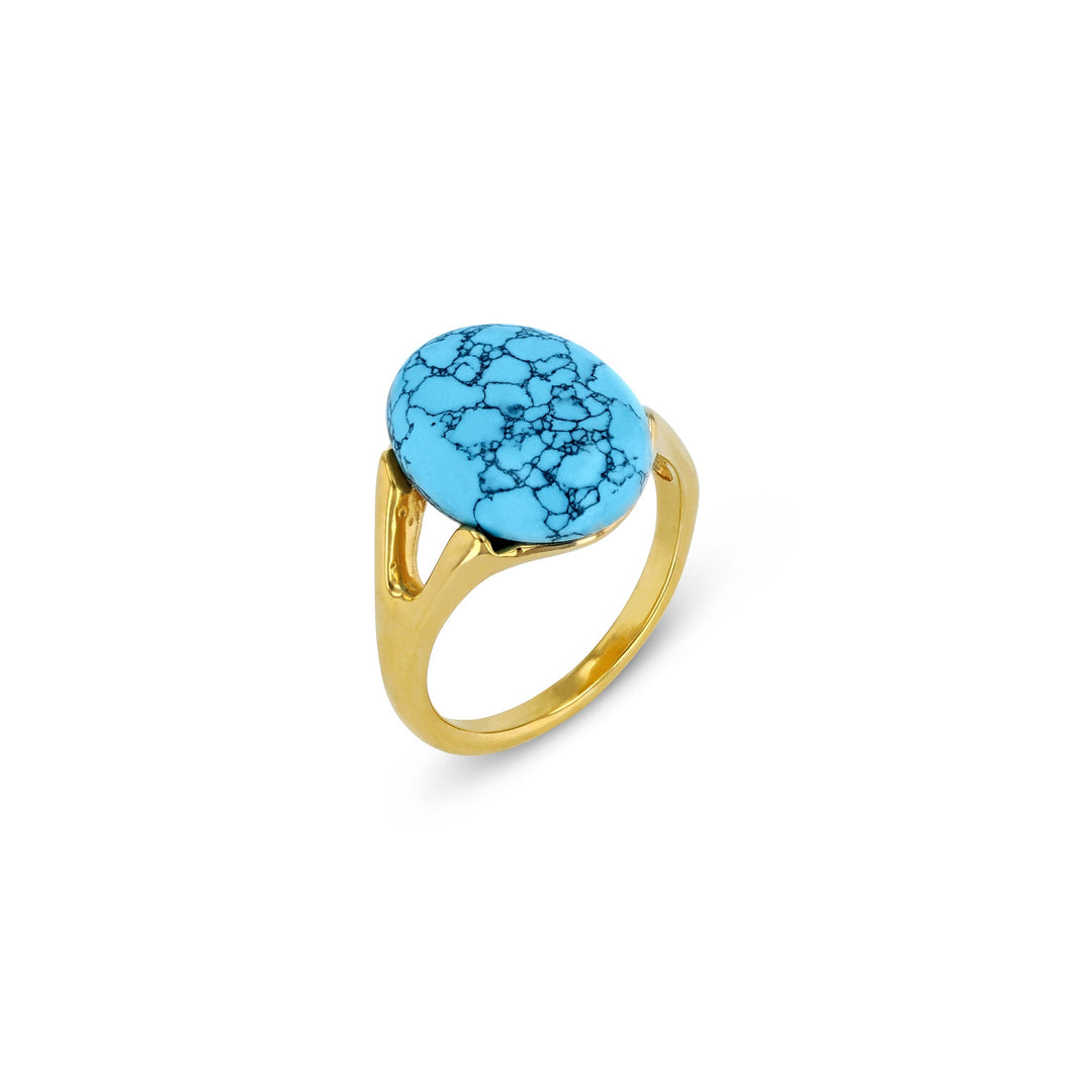 Eye of Turquoise Ring