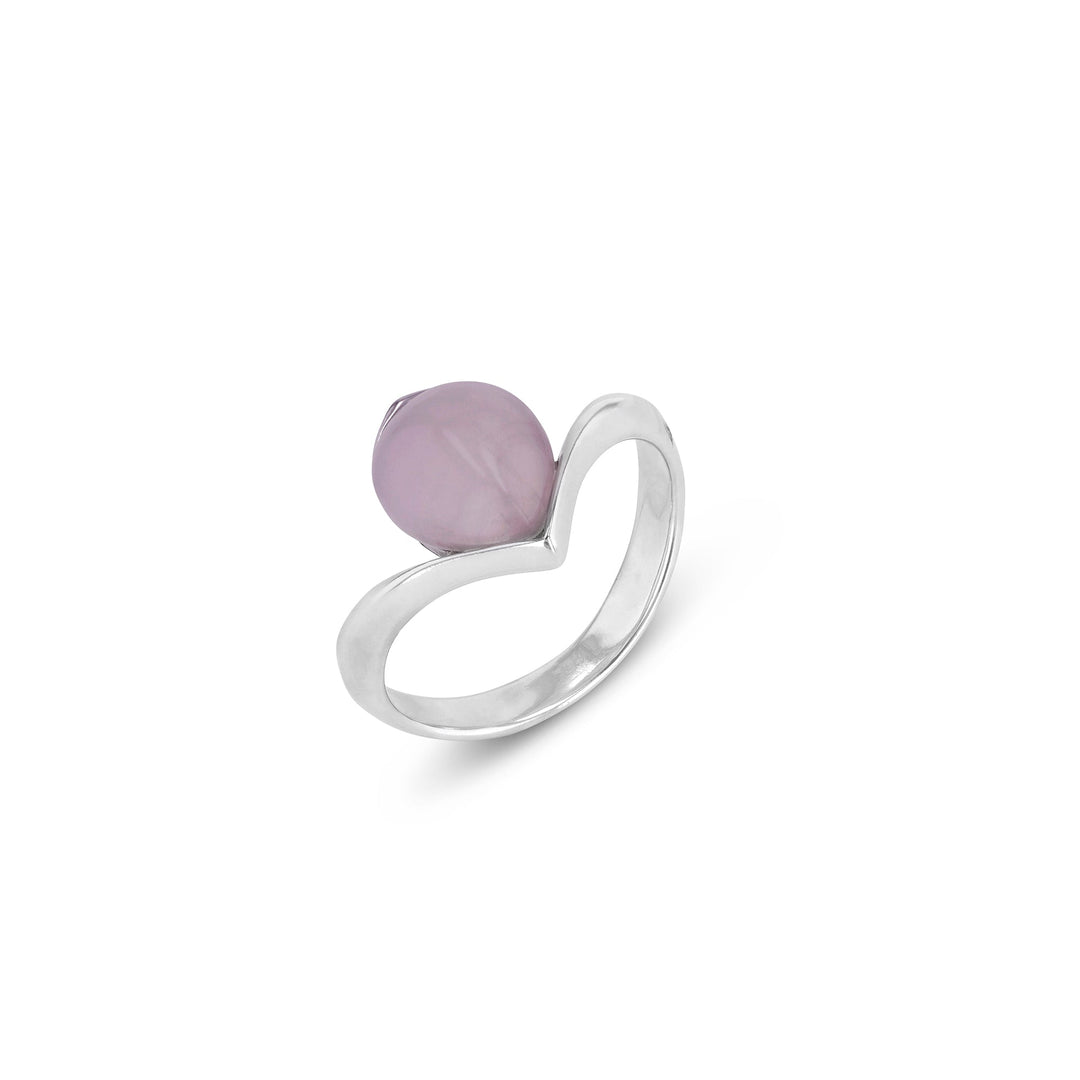 Morning Dew Pink Ring
