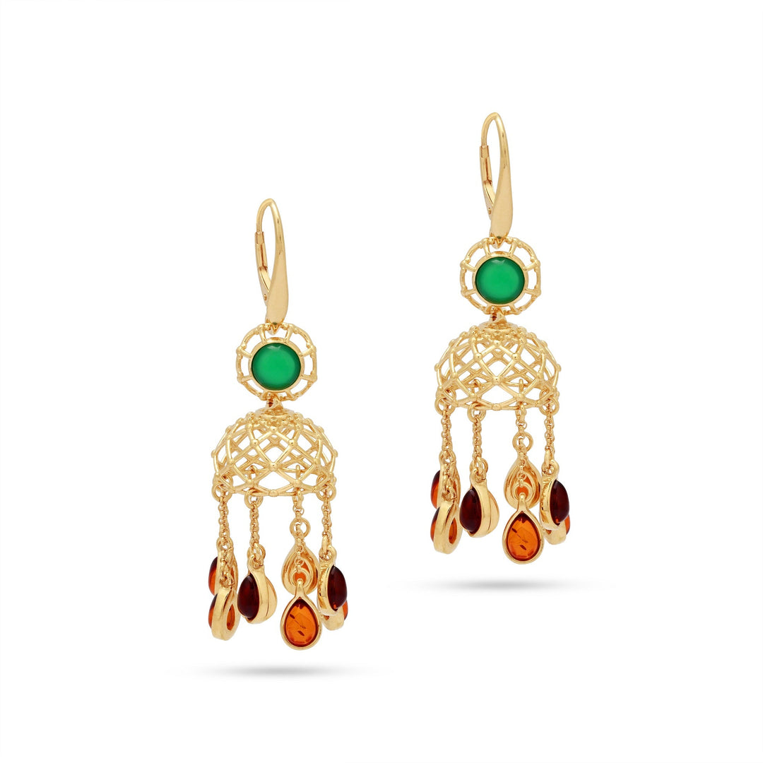 Golden Globe Earrings
