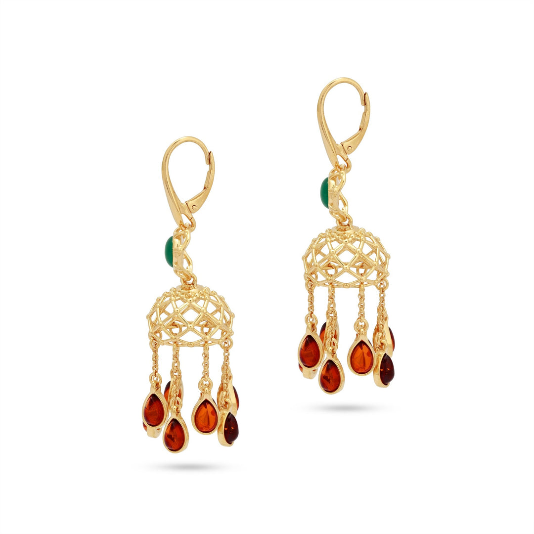 Golden Globe Earrings