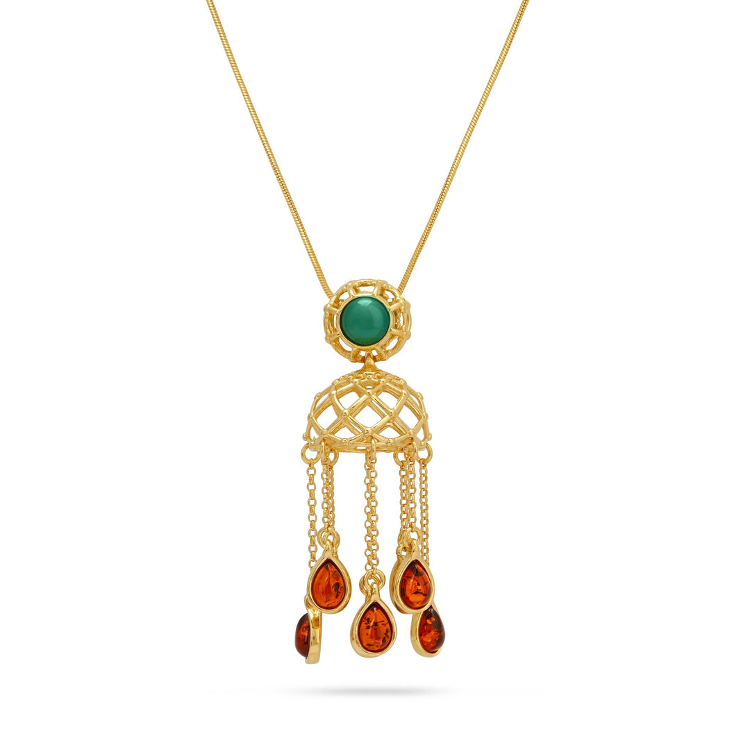 Golden Globe Pendant