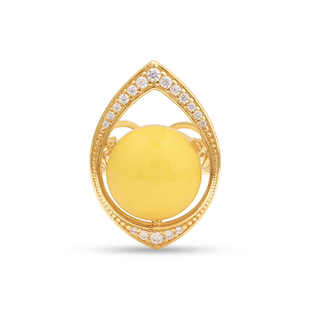 Antique White Treasure Ring