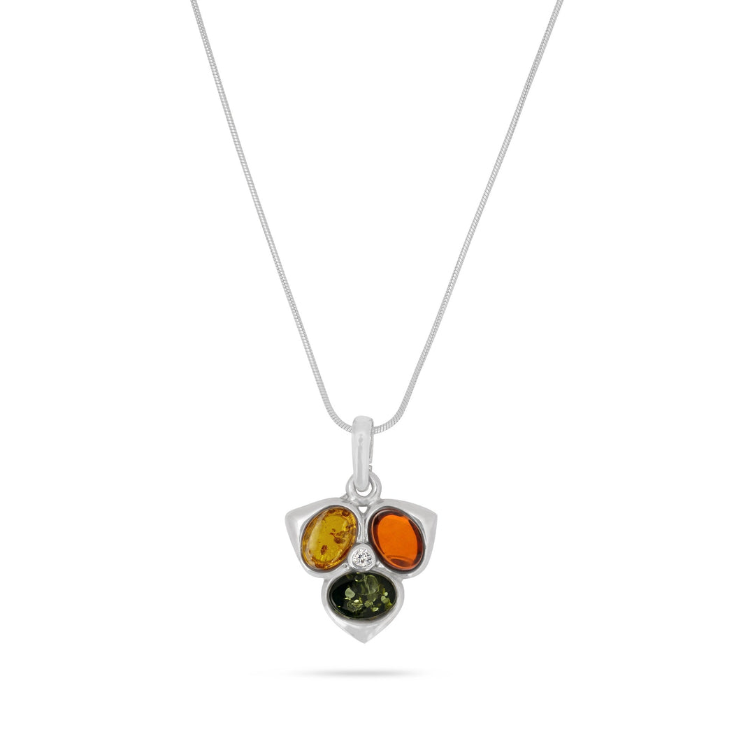 Trio Flower Necklace