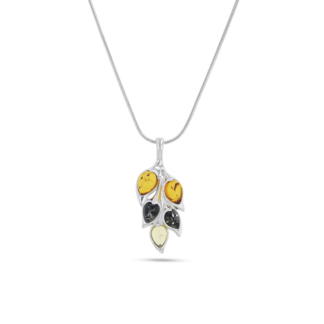Ash Leaf Tricolor Pendant - Koraba