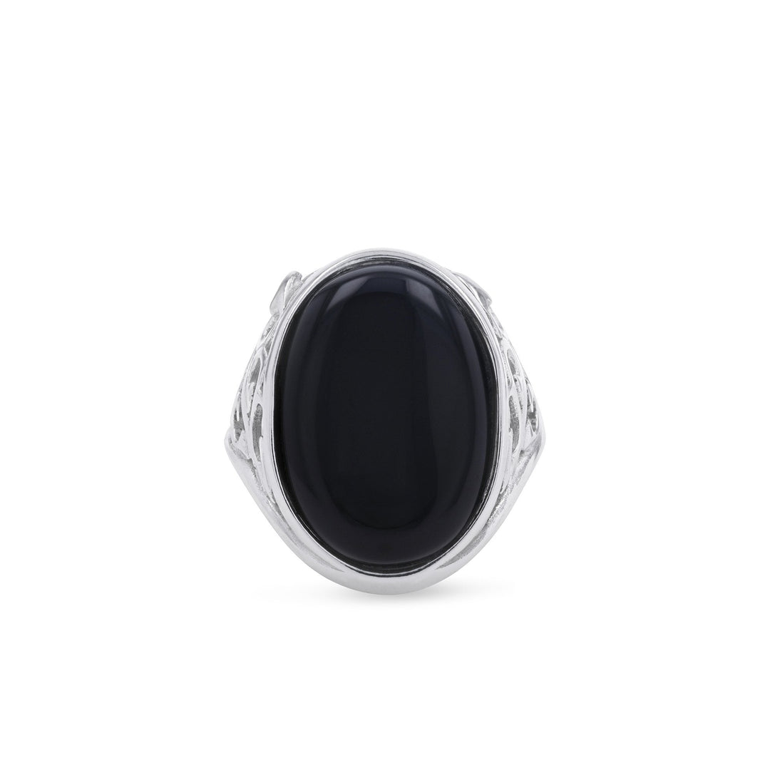 Cliff Oval Onyx Ring - Koraba