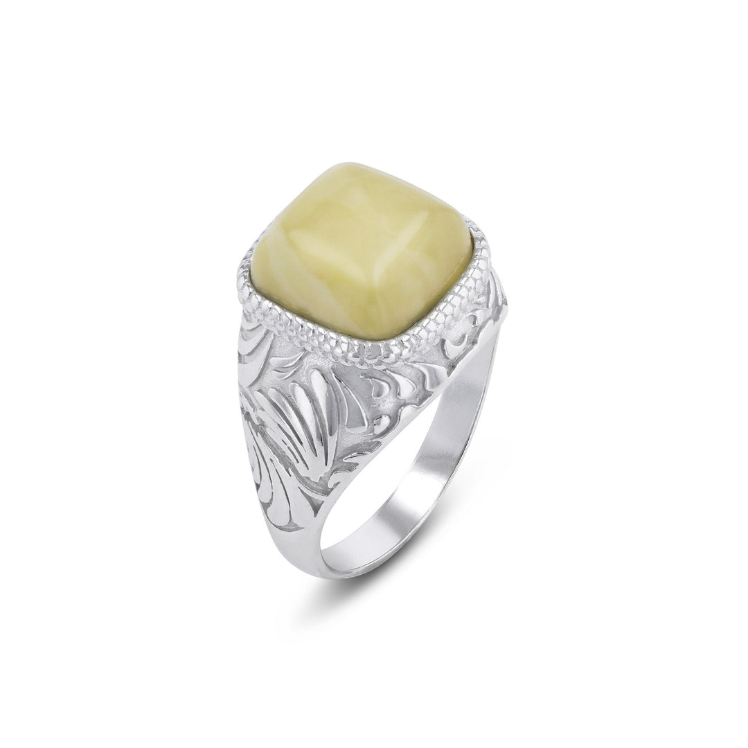 Hills Square Cut Antique Ring - Koraba