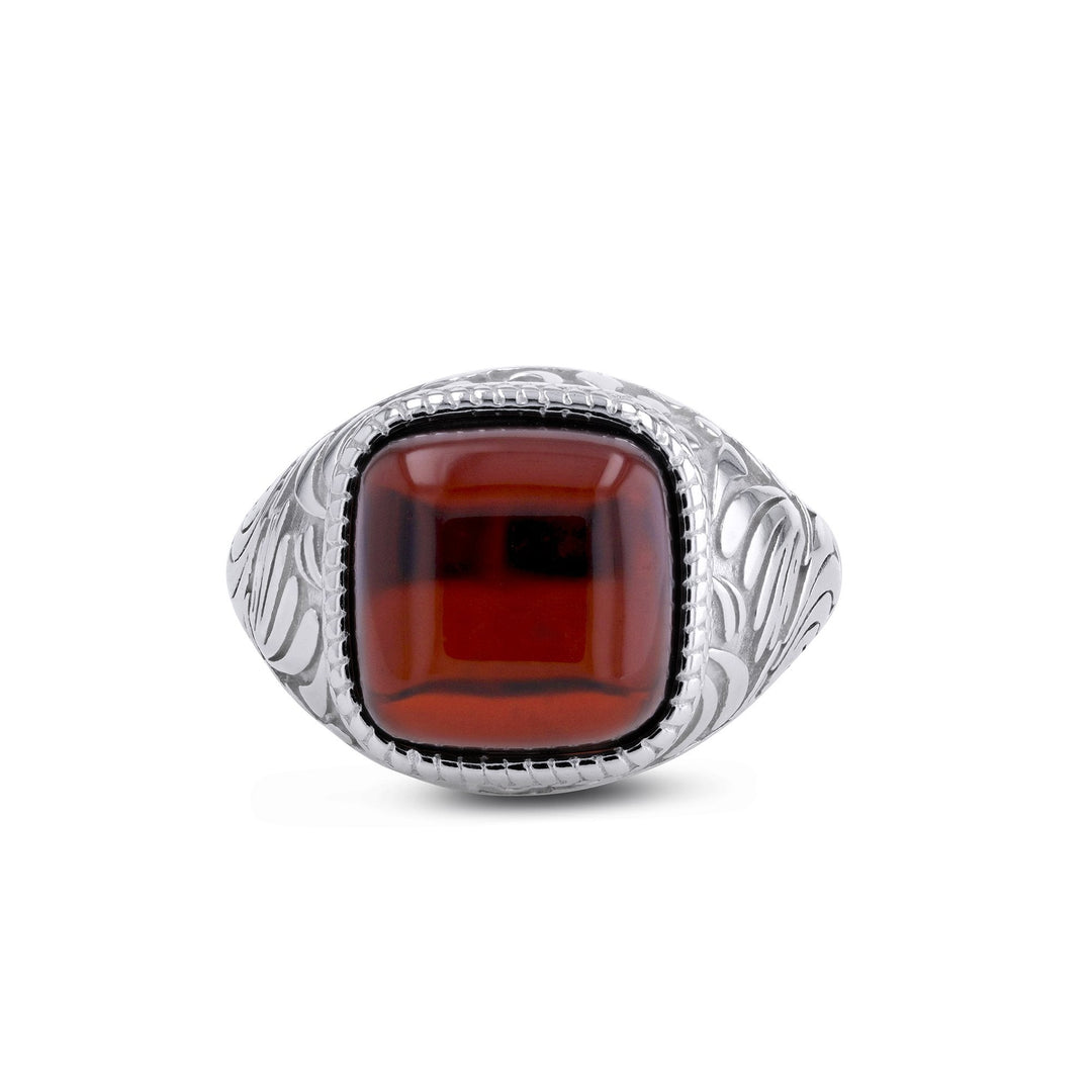Hills Square Cut Cherry Ring - Koraba