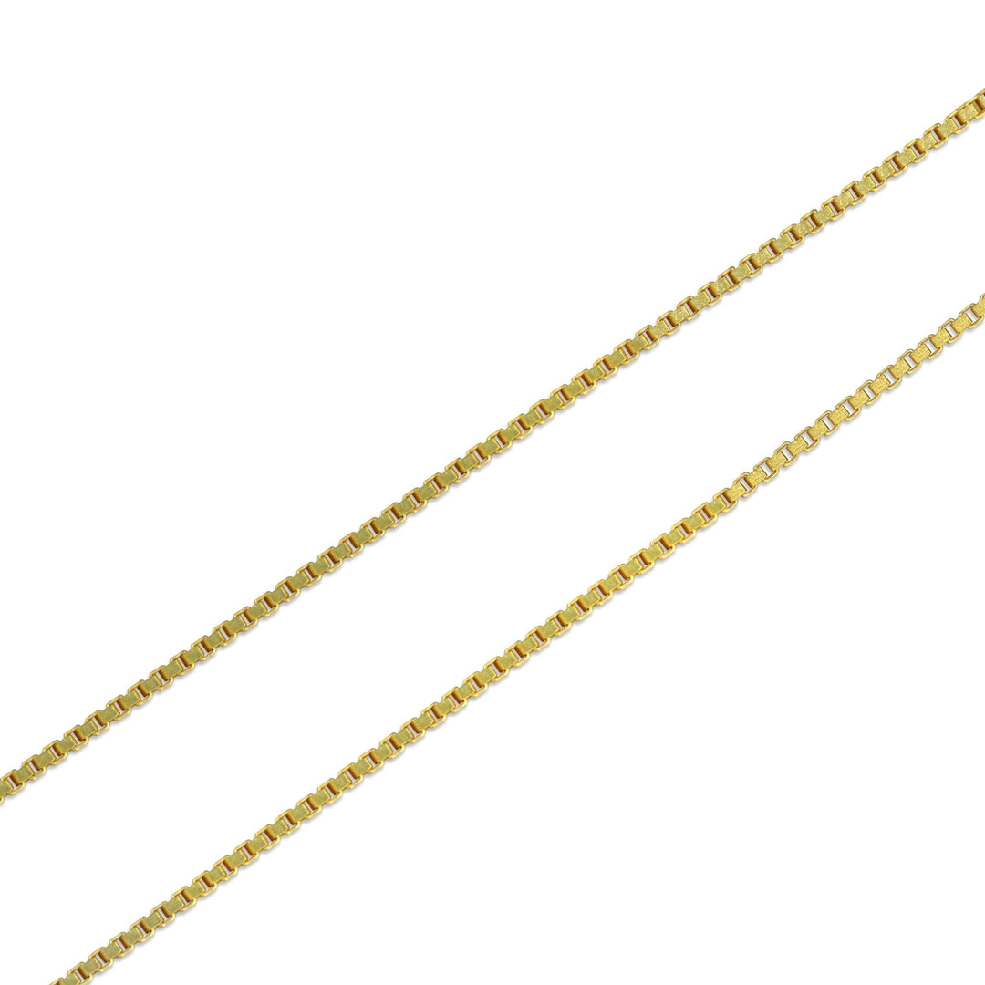 Koraba Silver 925 Gold Plated BOX Chain - Koraba