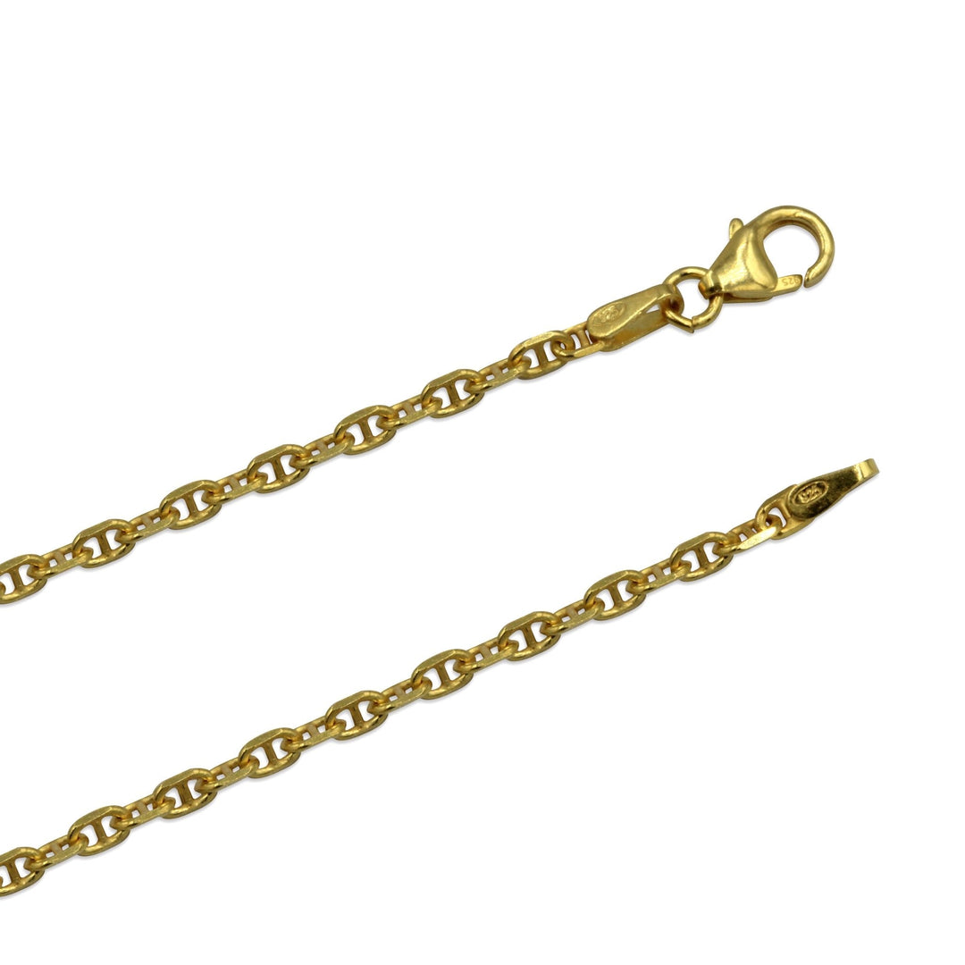 Koraba Silver 925 Gold Plated FLM Chain - Koraba