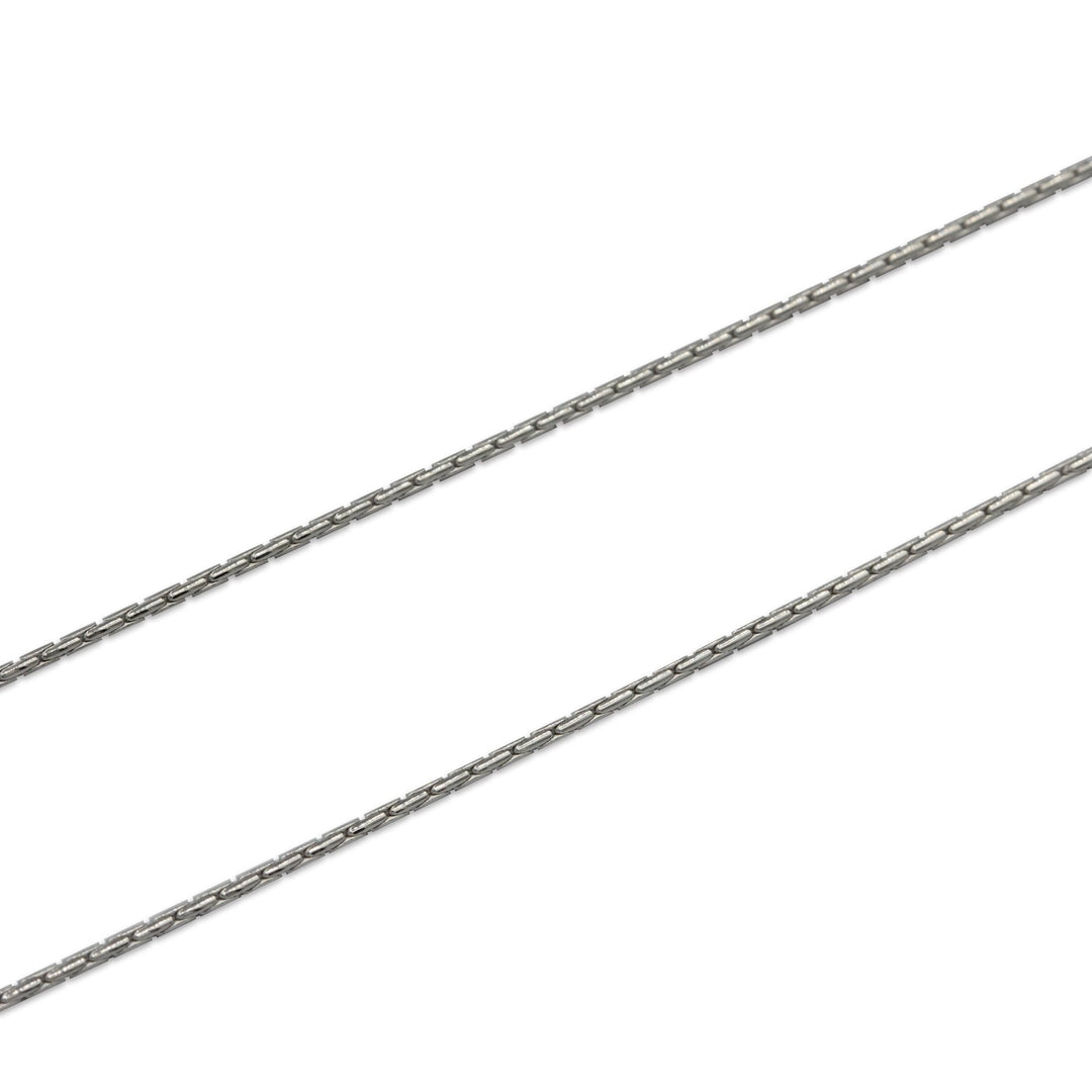 Koraba Silver 925 Rhodium Plated CDN Chain - Koraba