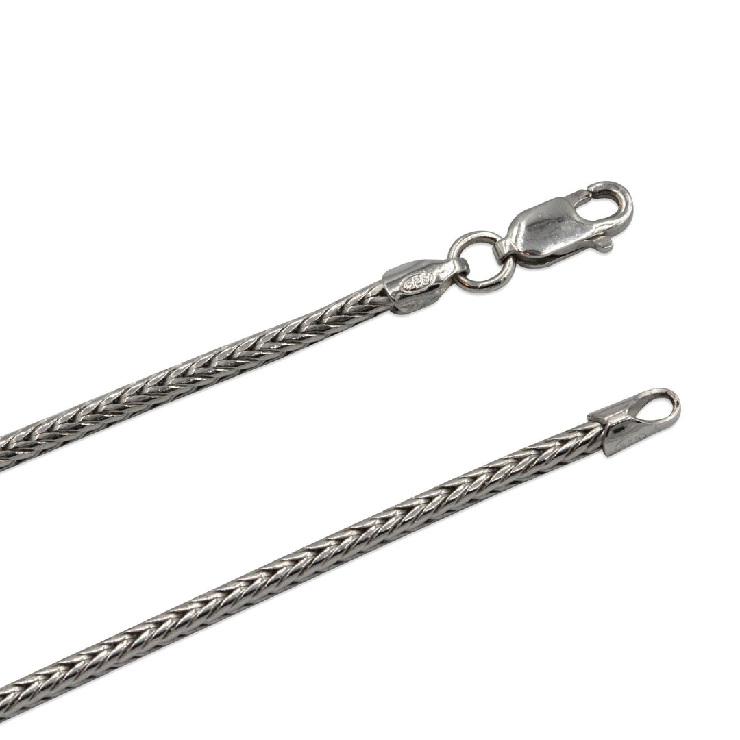 Koraba Silver 925 Rhodium Plated FOX Chain - Koraba