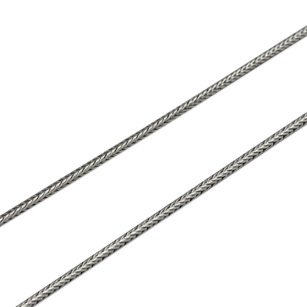 Koraba Silver 925 Rhodium Plated FOX Chain - Koraba