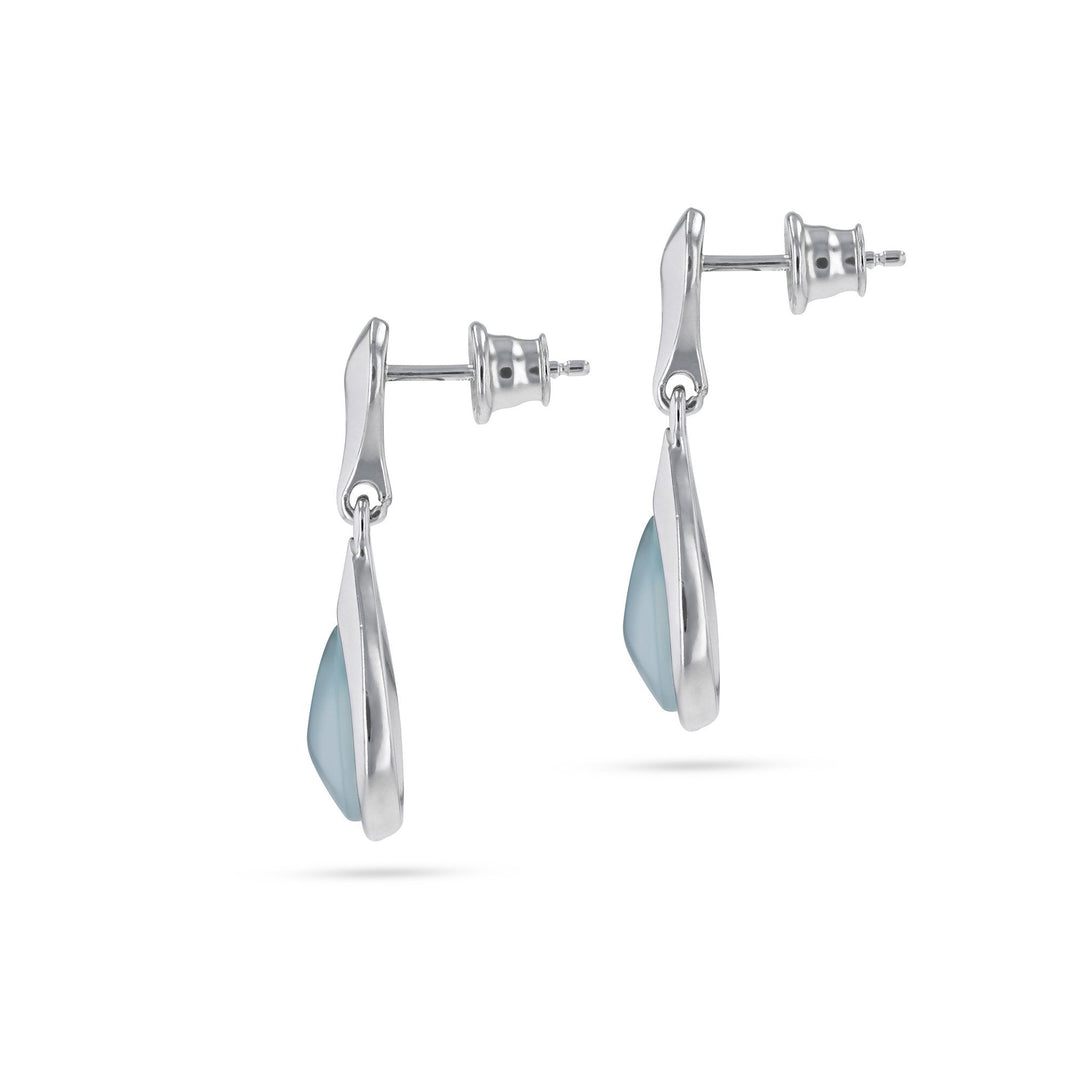 Morning Dew Pink & Aqua Earrings - Koraba