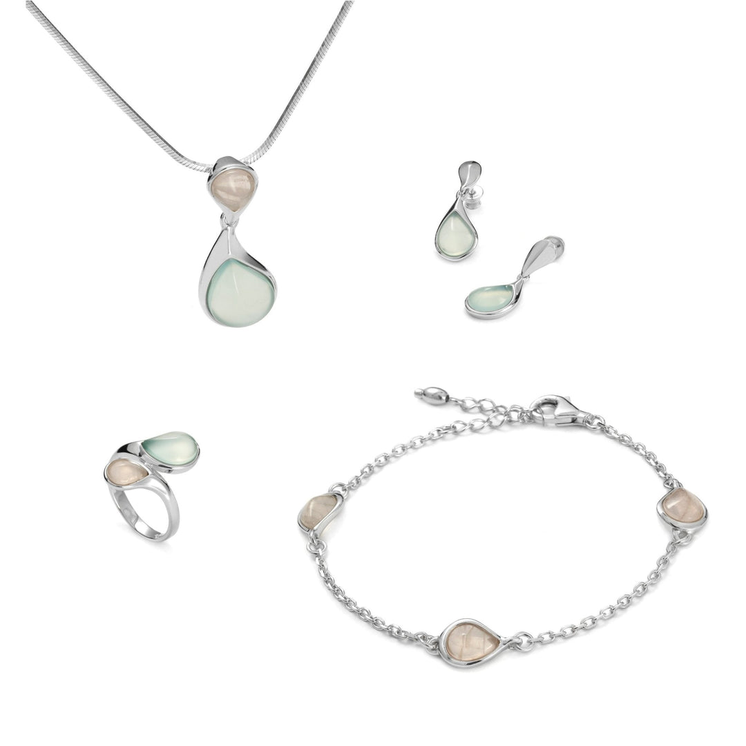 Morning Dew Pink & Aqua Full Set - Koraba