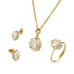 Load image into Gallery viewer, Pink Ice Round Cut Ring - Koraba