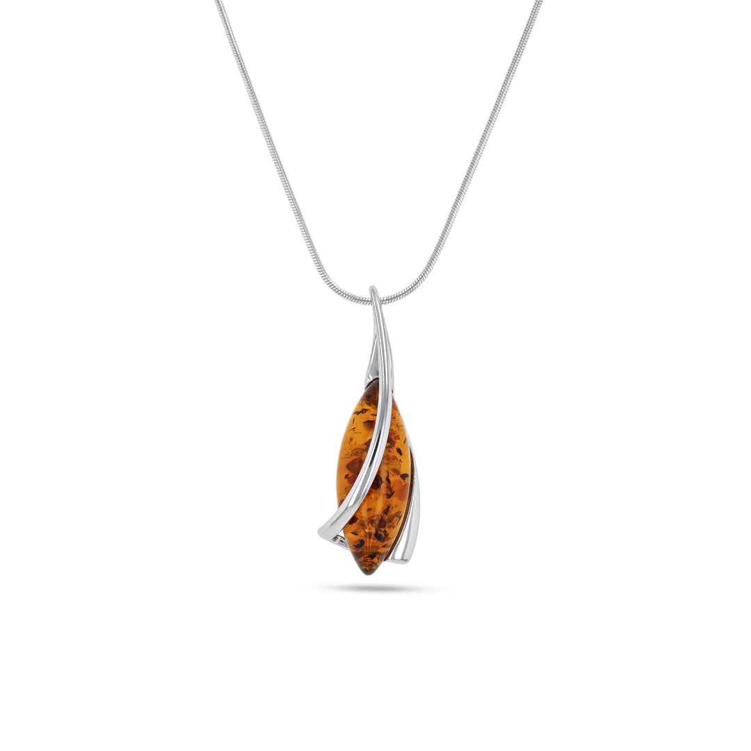 Silver Lining Cognac Pendant - Koraba
