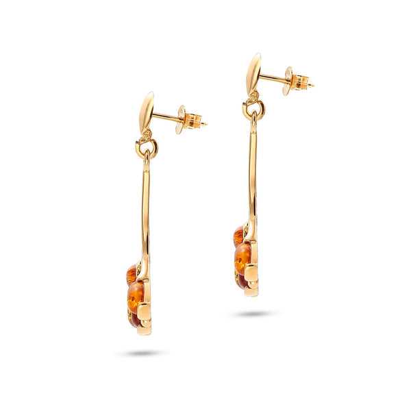 Harlequin Fan Earrings