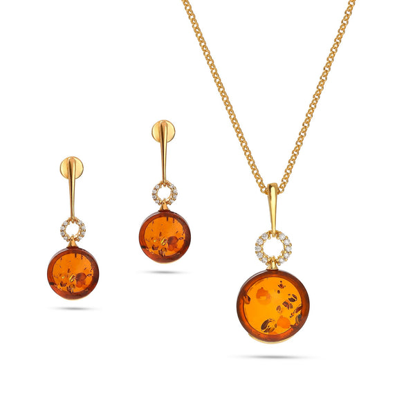 Star Linked Amulet Earrings