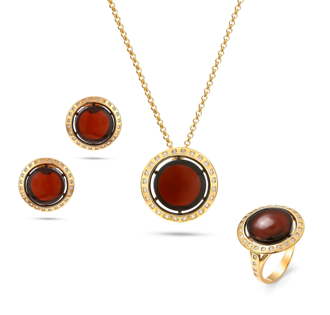 Boucles d'oreilles amulette Starlight