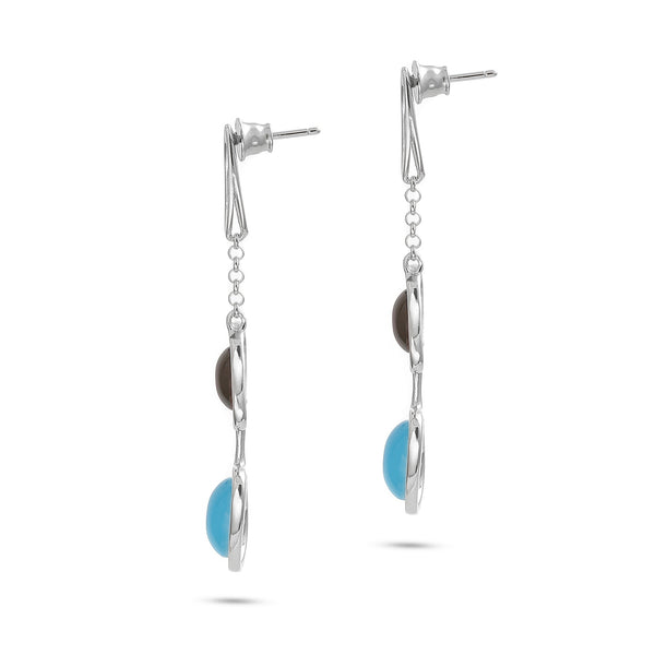 Firefly Blue Earrings