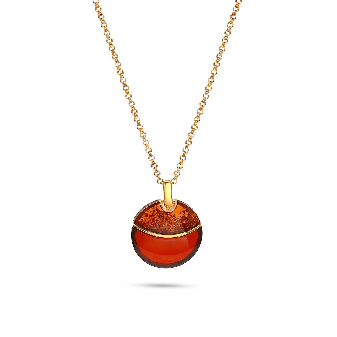 Pendentif amulette croissant