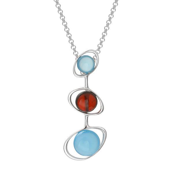 Firefly Blue Pendant