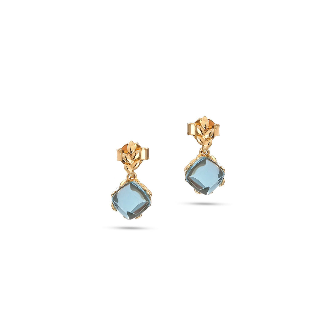 Kolczyki Frost Topaz Blue
