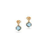 Załaduj obraz do przeglądarki galerii, Kolczyki Frost Topaz Blue
