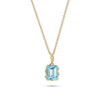 Charger l&#39;image dans la galerie, Pendentif Princesse Topaze Bleue
