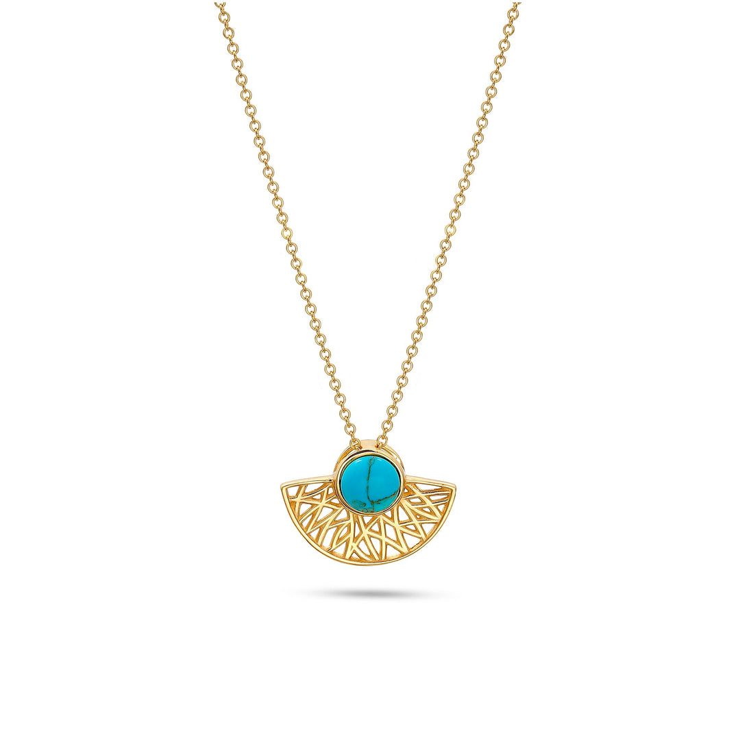 Pendentif Déesse Turquoise