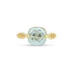 Load image into Gallery viewer, Frozen Lake Square Cut Blue Ring

