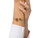 Charger l&#39;image dans la galerie, Bracelet Arche Miel Argent

