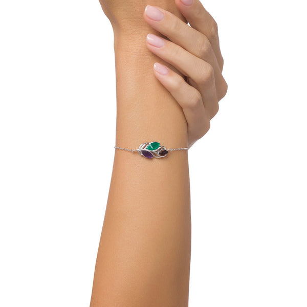 Bracelet Feuilles de Printemps