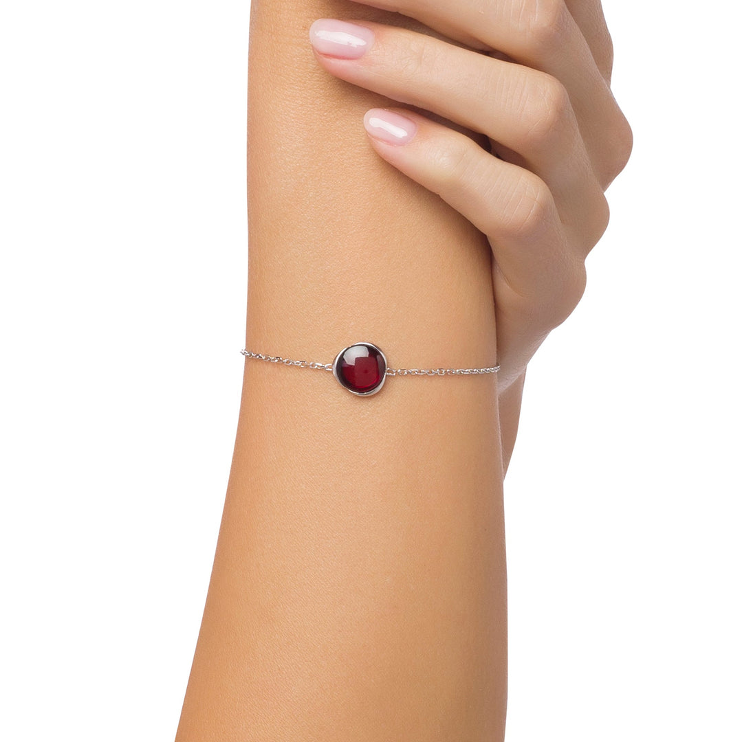 Bracelet Amulette Ronde Cerise
