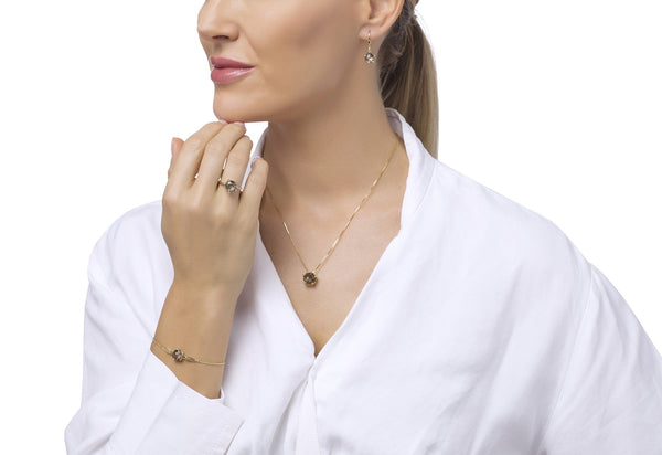 Bracelet rond Hazy Ice